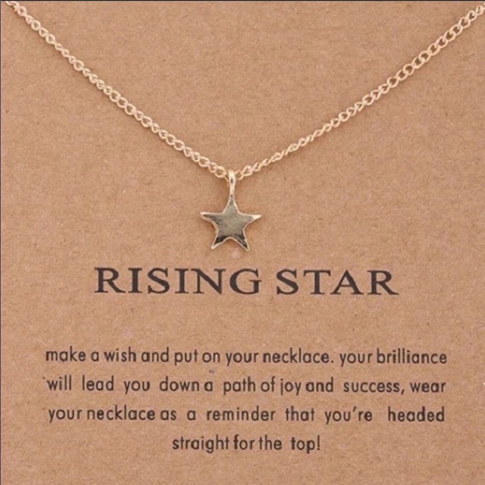 Dainty “Rising Star” Pendant Necklace
